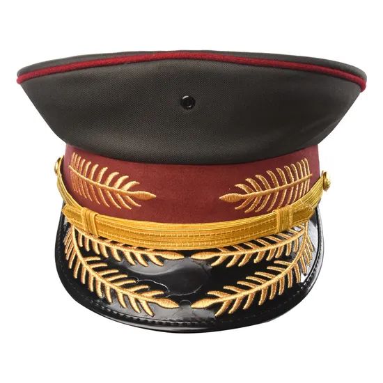 Customized Badge Gold Embroidery Trims Security French Russian Soviet Security German Officer Hat - Image 2