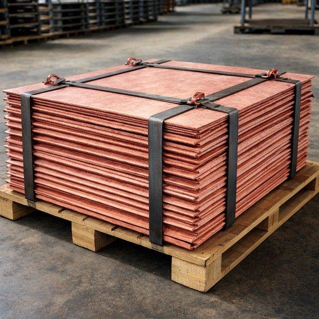 Copper cathode 99.99 percent purity available in bulk with factory price and rapid delivery - Image 1