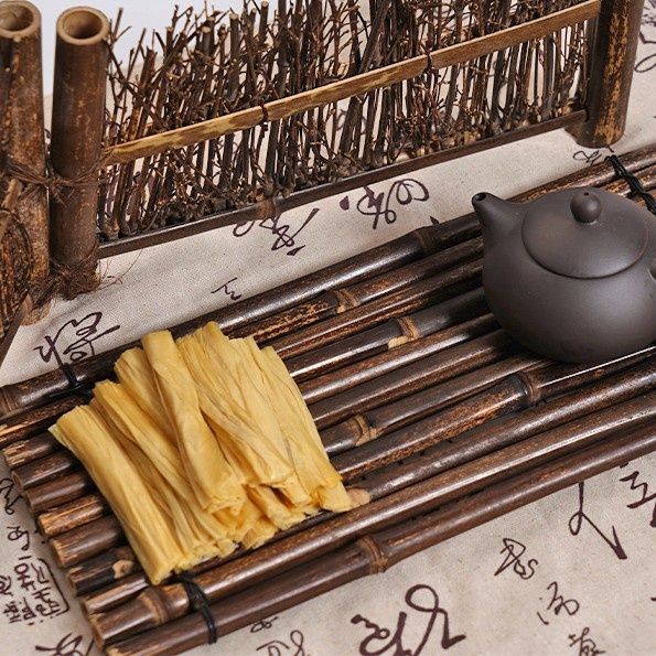 Factory Hot Sells Fresh Fuzhu Dried Beancurd Milk Cream Skin Fresh Bean Curd Stick Yuba - Image 4