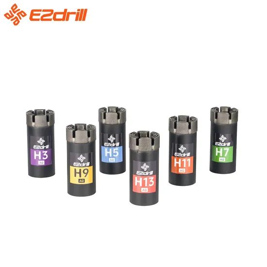 AQ Diamond Core Drill Bit 15mm H3H5H7H9H11H13 15D 1Y Length 15 Model NO. AQ HRC -10°-50° Material Diamond Trademark EZdrill - Image 2
