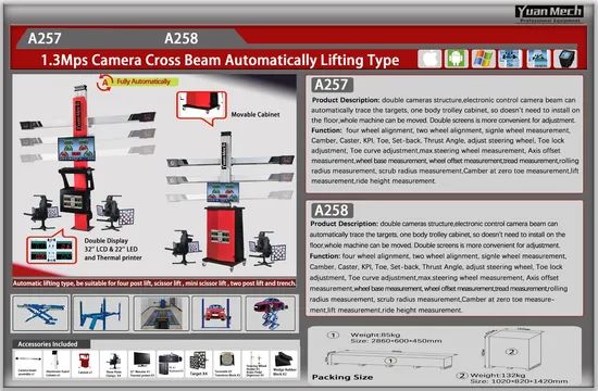 3D Automobile Four-Wheel Alignment Instrument and Auto Repair Shop Tools - Image 6