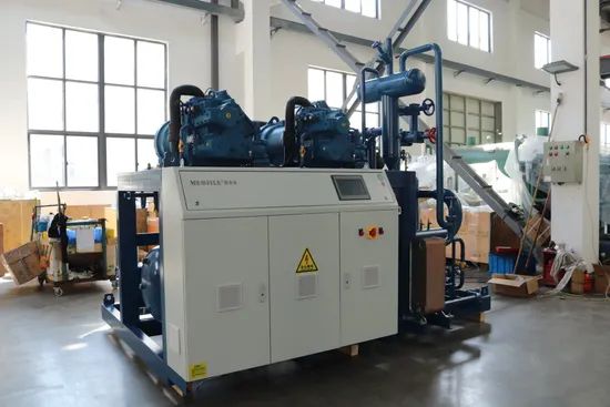 250HP Refrigeration Screw Condensing Unit with Frascold Compressor for Freezing Equipment - Image 5