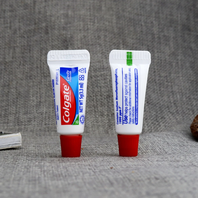 Trip Cheap One Time Used 5g 10g Wholesale Toothpaste for Hotel Airline Colgate Toothpaste - Image 4