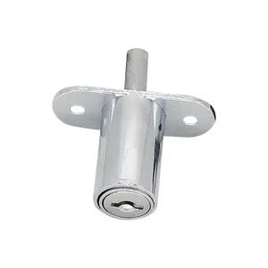 Zinc Alloy Push Button Filing Cabinet Locks with Master Key - Image 2