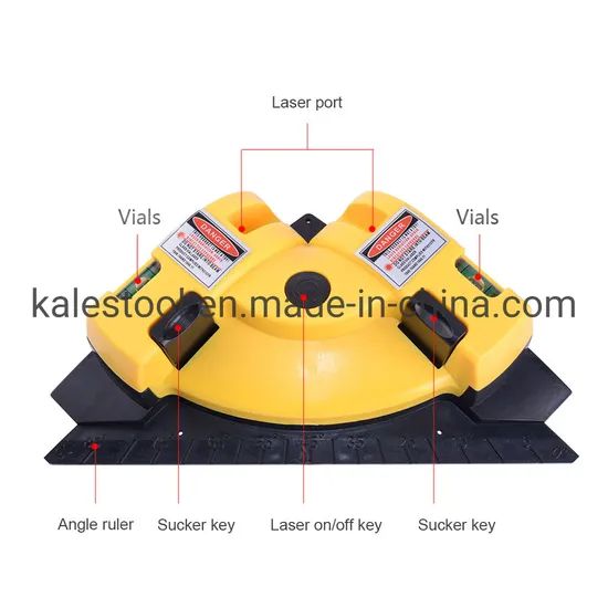 Measuring Tools Plastic Level Mini Laser Level Spirit Level Origin Jinhua Range 0～500mm Model NO. K-lv01 Precision - Image 5