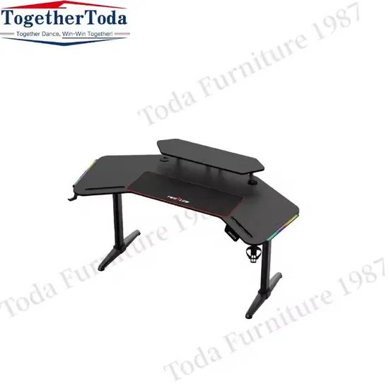 Gaming Tables Adjustable Height Computer Desk RGB Computer Desk - Image 4