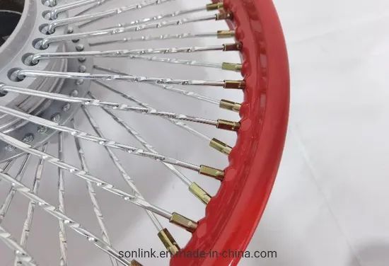 Motorcycle /Motorcycle Cg125 150 Motorcycle Front Wheel Spoke Rim Drum Brake 1.4*18 Inch - Image 2