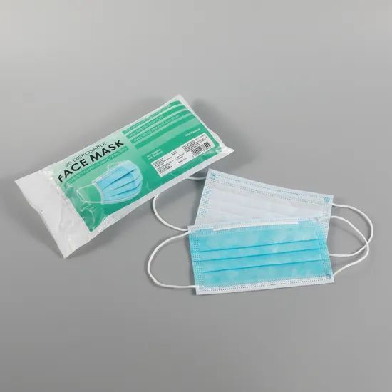 Disposable Adult Earloop Protective Face Mask Color Blue Shape Dust Mask Model NO. NP101 Trademark SUCSHK HS Code - Image 3