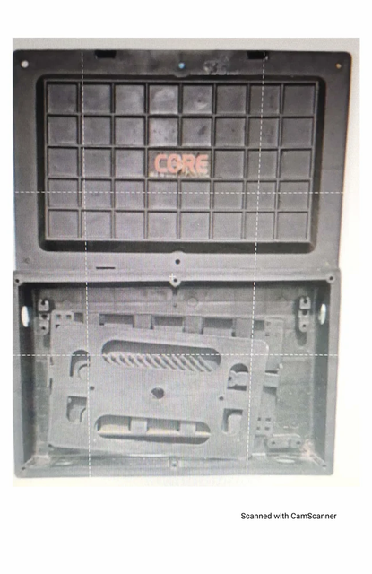 Plastic Black Fiber Optic Termination Box, For Networking Devices - Image 6