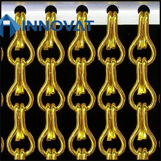Aluminium Metal Chain Fly Pest Insect Door Screen Curtain Control Silver or Gold Screens & Room Divider - Image 6