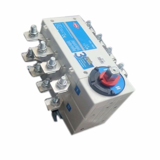 160A On Load Changeover Switch Frame Sizes 6 Rated Voltage 415 V Mechanical Life High Arc Chute Plates Yes Electrical Life - Image 1