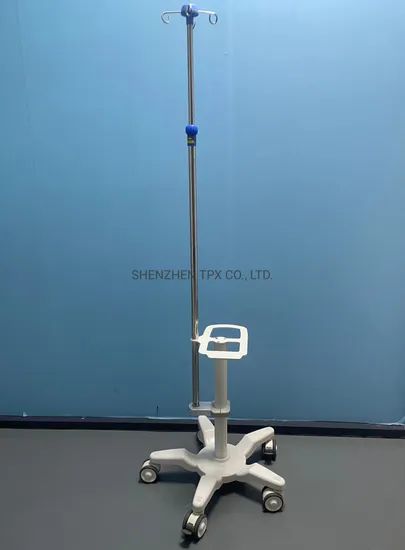 Roll Stands for Medical Device in Hospital Load 18kg OEM/ODM Yes Color White Origin China Condition New Trademark TPX Layer 1 Layer - Image 5