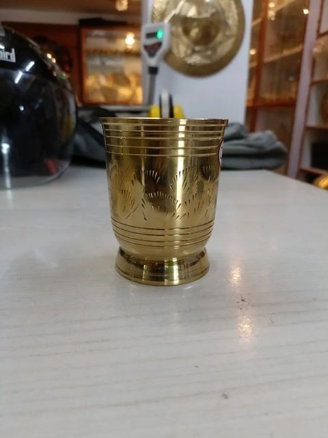 Brass Utensils, For Home Size Small Shape Pot Shape Usage/Application - Image 1