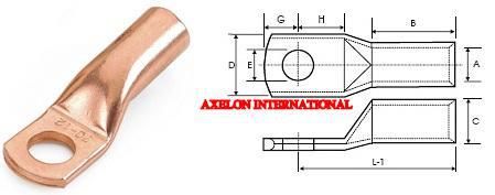 Tubular Compression Cable Lugs Application Electrical Industries: Control Panels, Switch Gears, Transformers, Circuit Breakers, Electricity Boards: Generation, Distribution, Shipping, Automobile, Steel & Fertilizers, Chemical, Cement And Textile, Chemical Electronics, Mining Aeronautics, Satellite - Image 1