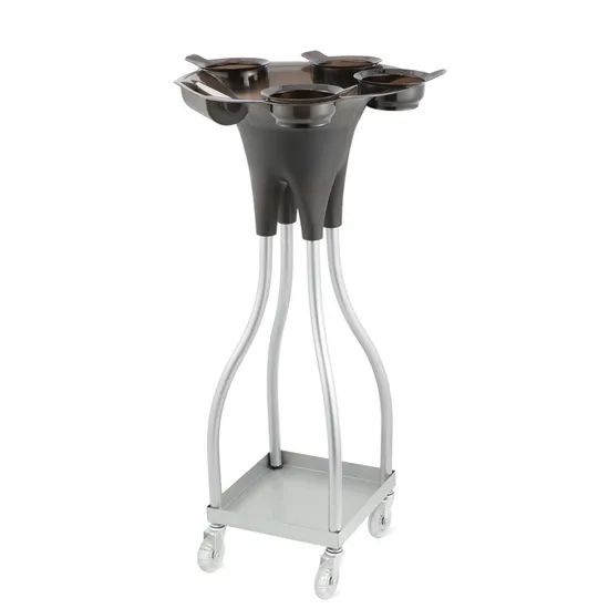 Rolling Storage Cart for Hair Coloring with Wheels - Image 2