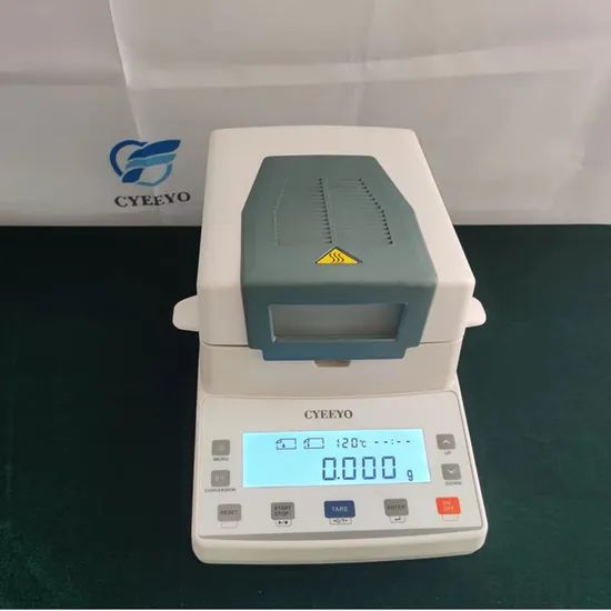Textile Laboratory Corn Starch Lab Halogen Flour Moisture Meter Instrument - Image 5