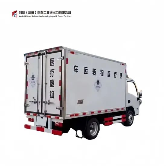Temperature-Controlled Medical Waste Transfer Van Vehicle HS Code 2200 Car Type Van Condition New Fuel Gasoline Horsepower - Image 5