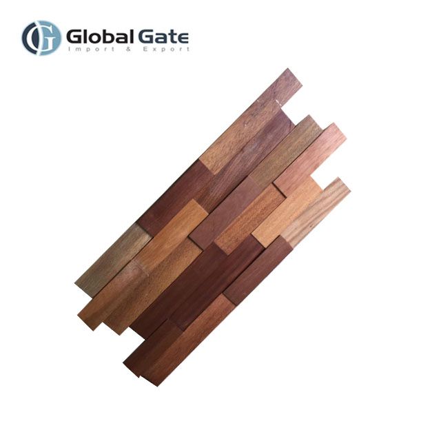 3D natural wood background panel for indoor usage - Wood wall panel cladding - Image 4