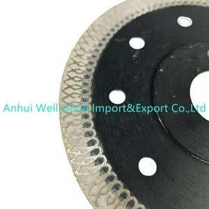 Super Thin Diamond Continuous Rim Turbo Saw Blade for Ceramic Tile Brick - Image 3