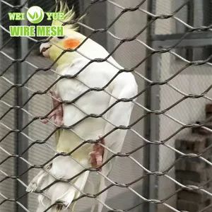 7X7 Rope Protective Stainless Steel Wire Flexible Rope Mesh for Zoo Animal Cages Bird Cage Mesh Falling Prevention Mesh - Image 4