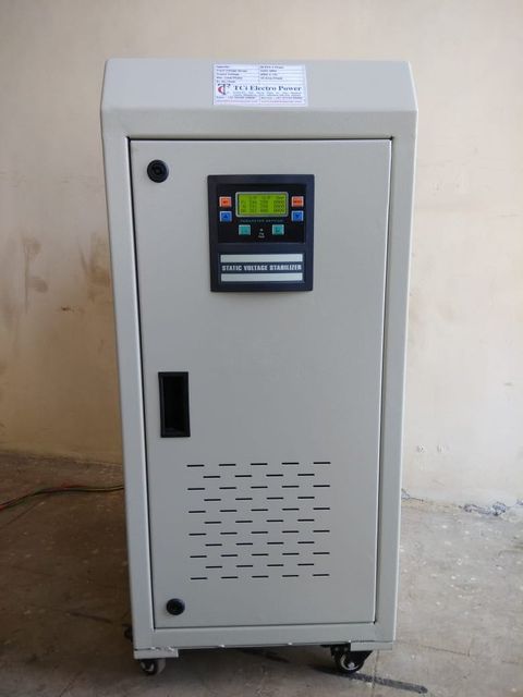 Solid State Voltage Stabilizer, 15 KVA Warranty 1 Year Capacity 15 KVA Phase Three Phase Mounting Type Floor No Moving Parts - Image 2