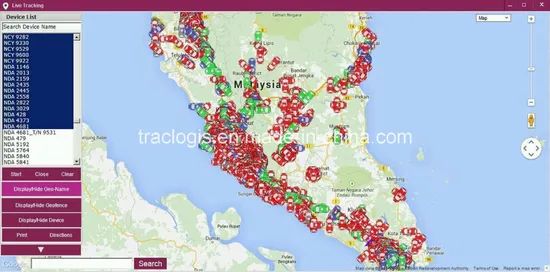 GPS Tracking Software for GPS Tracking Management Model NO. TL2000P Model Monitor Type Trademark Traclogis Technology - Image 1