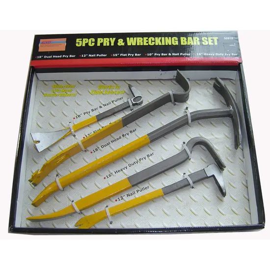 Cold Stone Chisels and Pry Bar in Color Box Packing Origin China Condition New Trademark koko Color Unicolor HS Code - Image 1