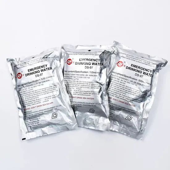 Life Boat Raft Spares Emergency Fresh Drinking Water Size Various Standards Safety Useing Lifesaving Trademark MATCHAU HS Code - Image 1