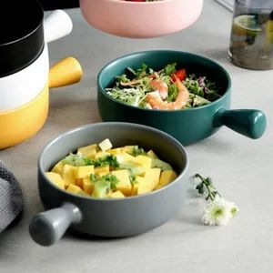 Assorted Color Kitchen Matte Porcelain Serving Bowls Dessert Ice Cream Soup Rice Fruits Small Portions Bowl - Image 5