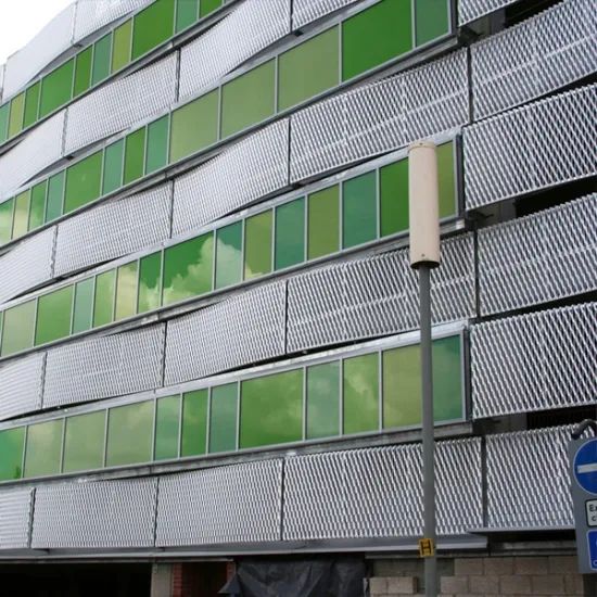 Expanded Metal Mesh Expandable Steel Mesh Outdoor Building Materials Expanded Metal Facade Panel - Image 5