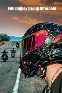 High Quality Motorcycle Helmet Interphone Headphones Wireless Bluetooth Headset Intercom - Image 2