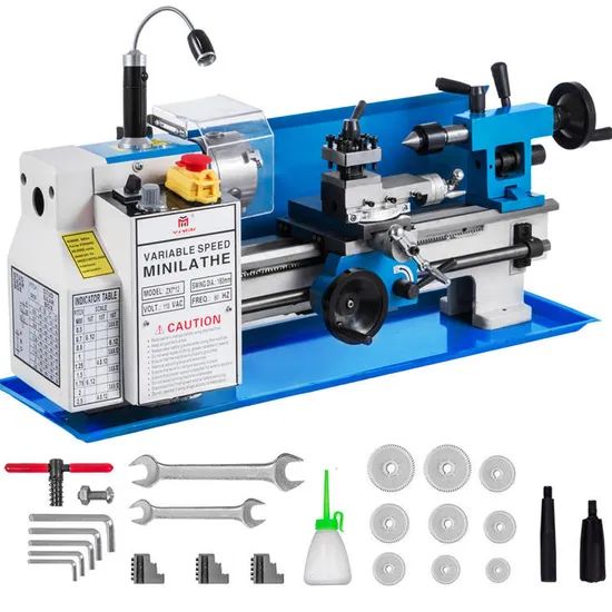 Desktop Small Metal Manual Mini Lathe - Image 5
