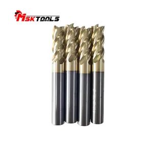 Tungsten Carbide Cemented Carbide 4f CNC Tools Square Milling Cutter - Image 4