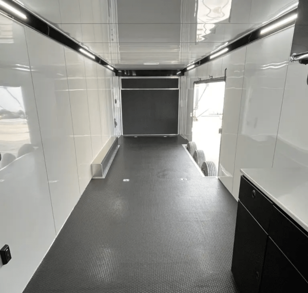 Enclosed Trailers / 44 ft. Aluminum ATC ROM 500 Gooseneck Car Hauler, Premium Escape Door, LOADED - Image 4