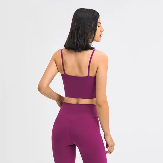 Beautiful Design Crop Tank Tops Yoga Workout Wholesale Fitness Wear Tanktop Razorback Tank Top - Image 4