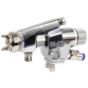 High Efficiency Automatic Air Spray Gun MOQ 1 Piece Trademark CY Color Silver Origin China Air Inlet 13mm HS Code 84249090 - Image 5