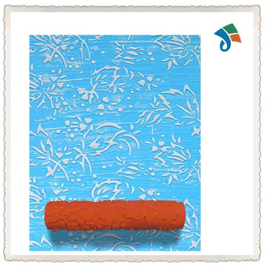 9 Inch Decorative Pattern Water Painting Roller - Image 3