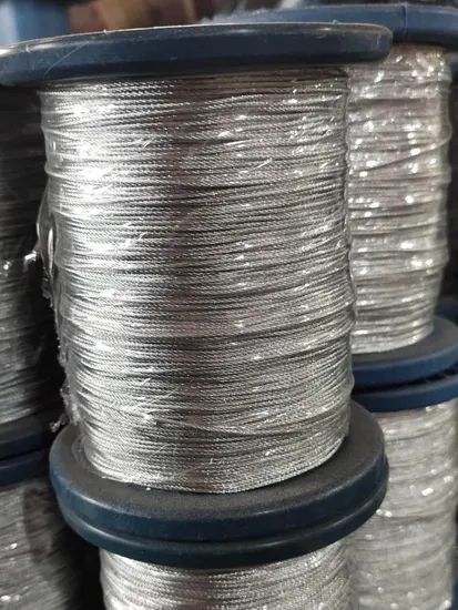 Galvanised Steel Cable, Steel Wire Ropes 7X7 Origin China Model NO. 7X7 Surface Smooth HS Code 73121000 Application Rope - Image 5