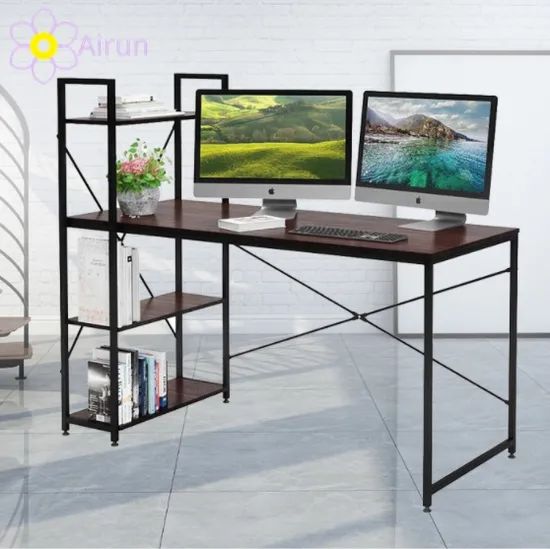 Modern Style Computer Desks with Shelf Wooden Writing Study Table Home Laptop Stand PC Computer Table Office Desks Furniture - Image 6