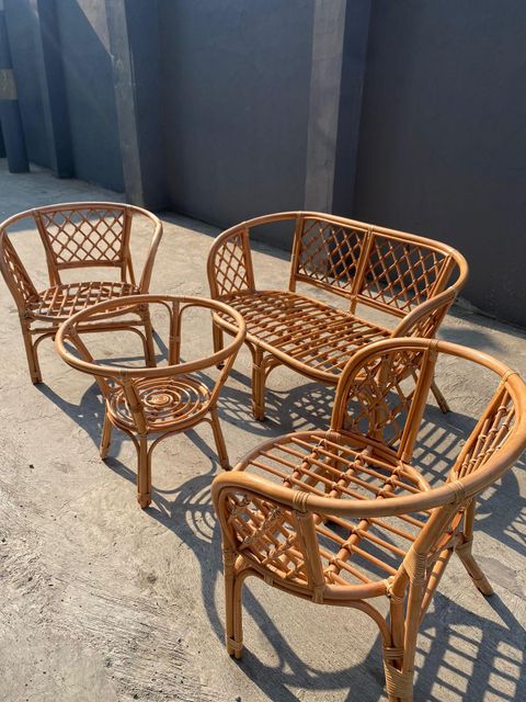 Bahama Living Sets, 80 Left! Packaging Single Face Material Natural Rattan - Image 4