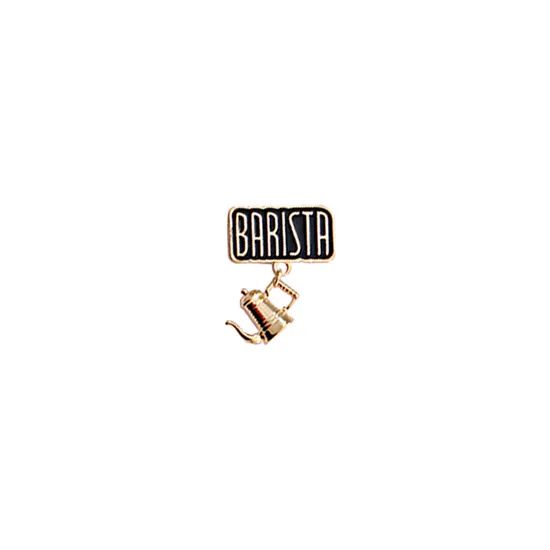 Amazon Online Shopping Brooch Coffee Lover Gift Pin Age All Color Gold Gender All Plating Gold Origin China Style Elegant - Image 3