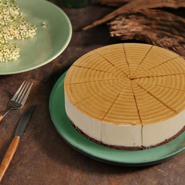 MengBrown 7-Inch Chestnut Cheese Cake Hot Chestnut Dessert in Box Frozen Style - Image 5