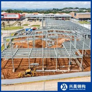 Quick Build Modular Portal Frame Prefabrication System Factory Direct Sale Steel Structure Prefab/Prefabricated Shop - Image 3