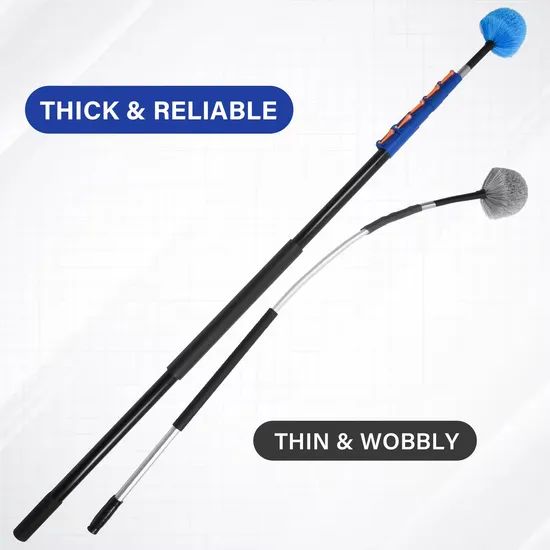Telescopic COB Web Cleaning Duster Style Pole Weight 1 Kg Origin China Trademark OEM Color Unicolor Feature Stocked Model NO. XM-T03 - Image 3