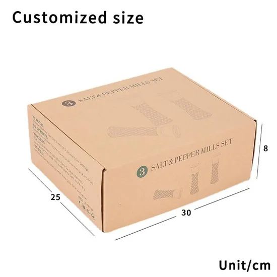 Custom Printed Protection Post Box Luxury Corrugated Box Order Delivery Mail Box - Image 5
