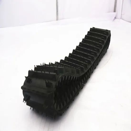 Snowmobile Rubber Tracks with Wheels for System Sq-B-255 Link 31 Pitch 72mm Color Black Width 255mm Trademark PY Condition - Image 3