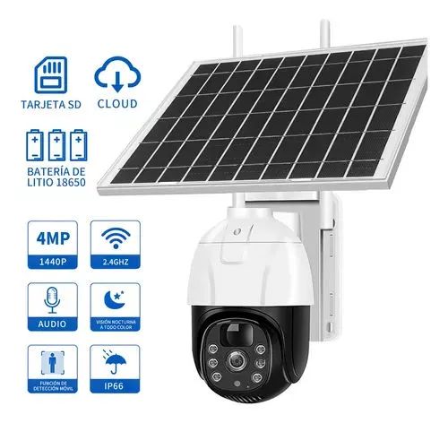 Outdoor Surveillance & Security Solar Power 4G WiFi Security Camera System Wireless - Image 2