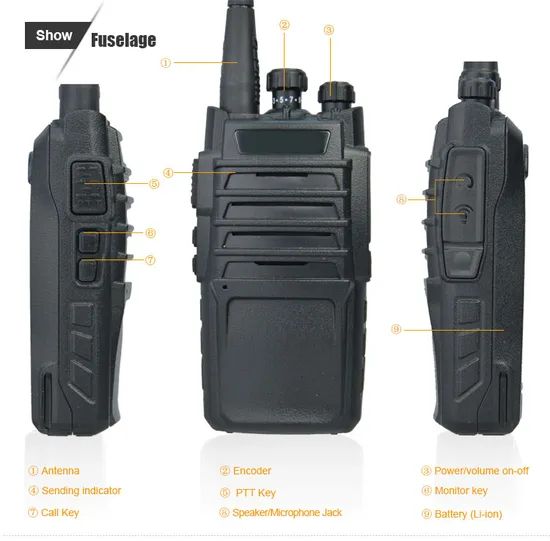 China Radio Communication Lt-16 Professional Two Way Radio OEM Accept Type Handheld Style Handheld Model NO. LT-16 Output Power - Image 2