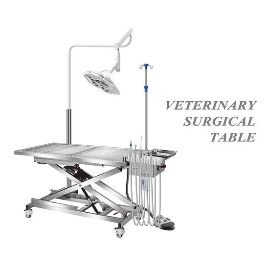 Veterinary Operation Table Surgery Mobile Treatment Animal Hospital - Image 1