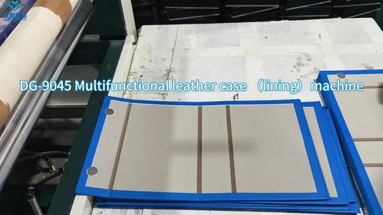 Dg-9045 Multifunctional Leather Case and Box Making Machine|High Precision, Easy Operation, Customizable - Image 5